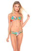 Luli Fama Boho Chic Strings To Criss Cross Sporty Bra